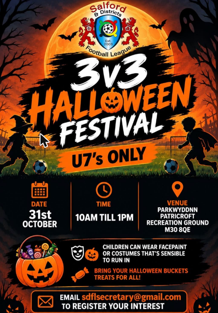 3v3 Halloween Festival flyer