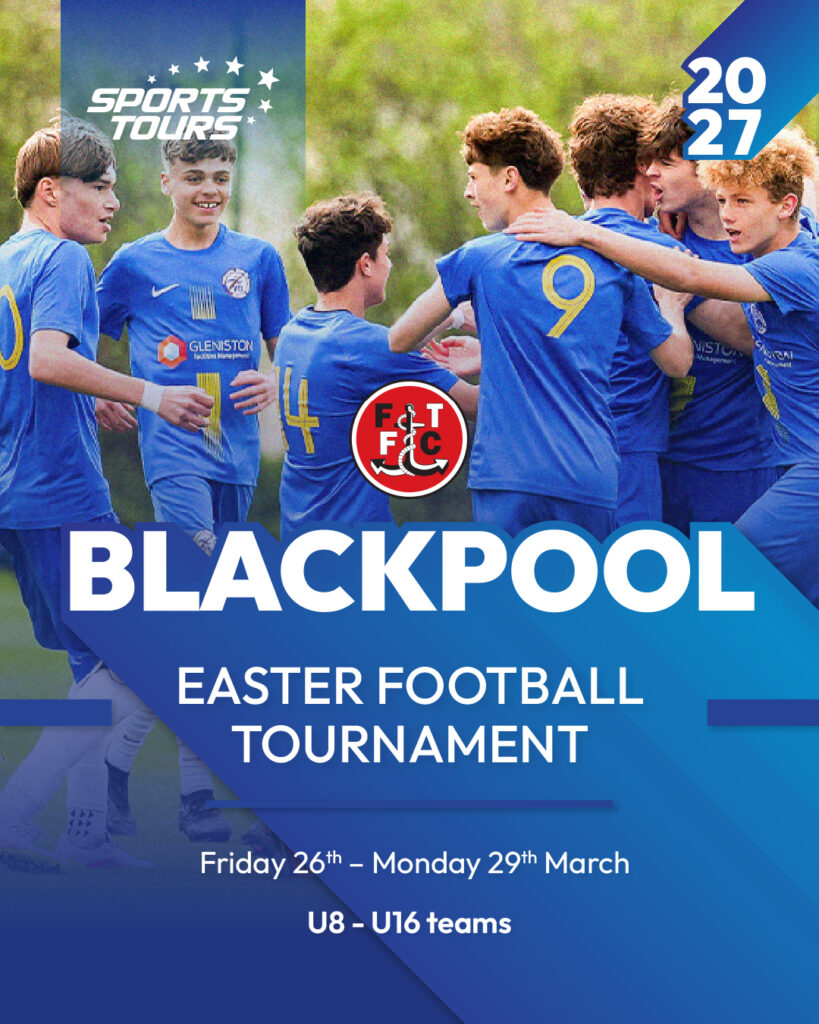 Blackpool Easter Football Tournament flyer
