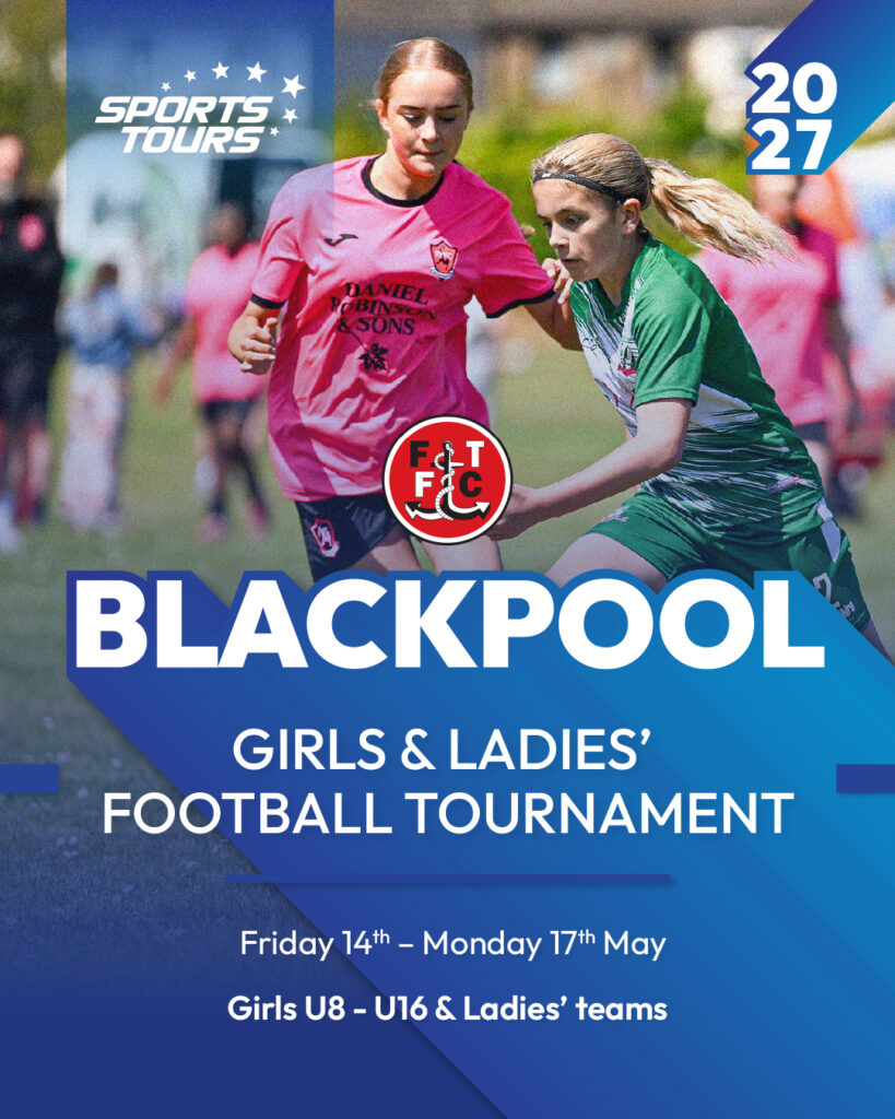 Blackpool Girls & Ladies’ Football Tournament flyer