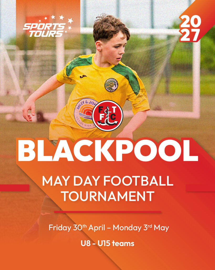 Blackpool May Day Football Tournament flyer