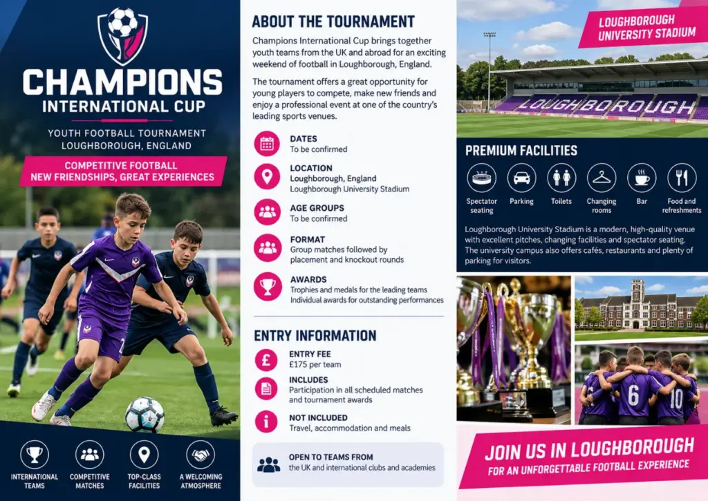 Champions International Cup flyer