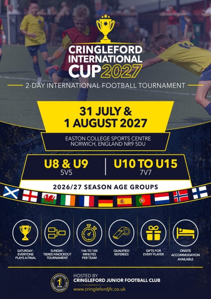 Cringleford International Cup 2027 flyer