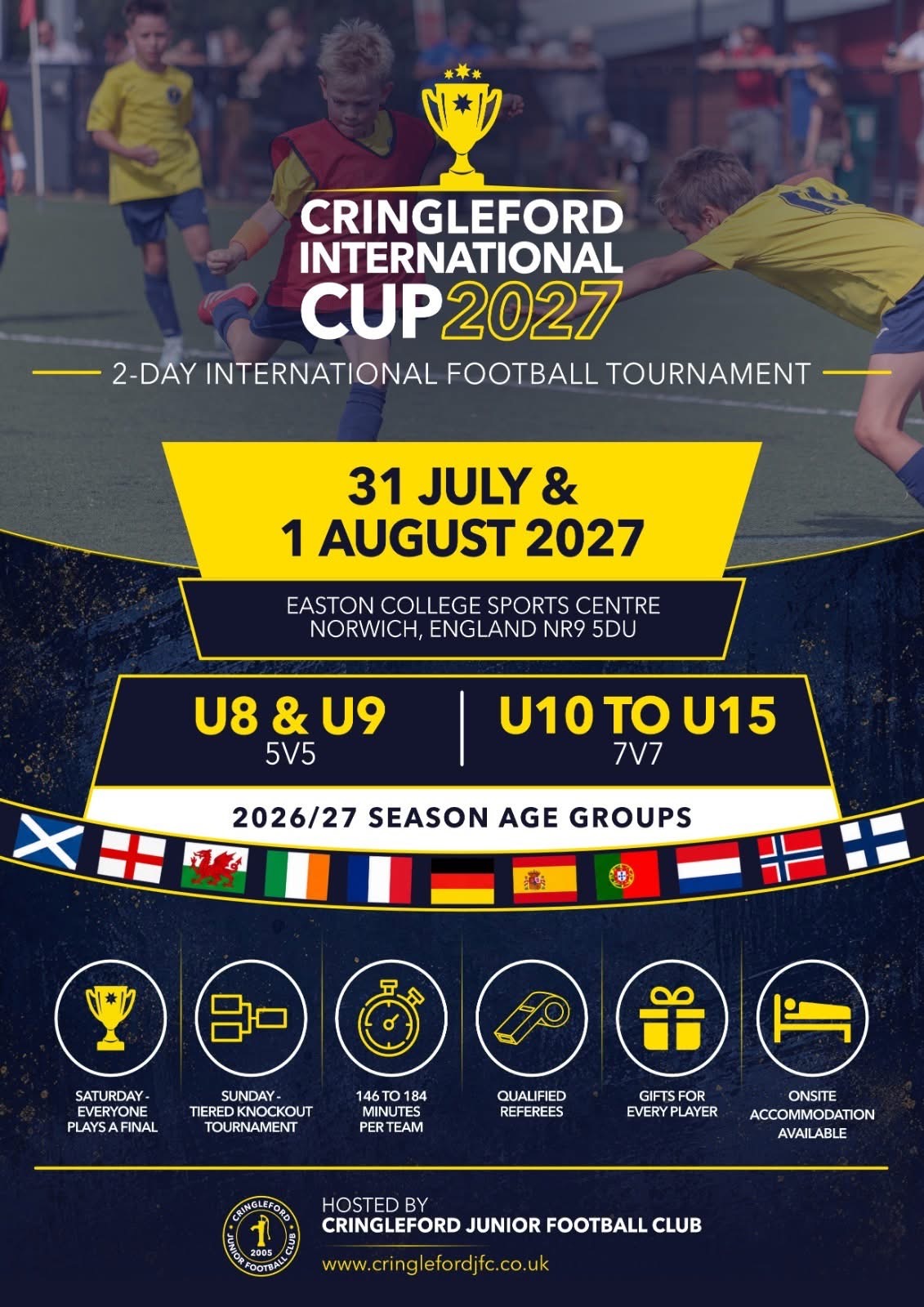 Cringleford International Cup 2027 flyer
