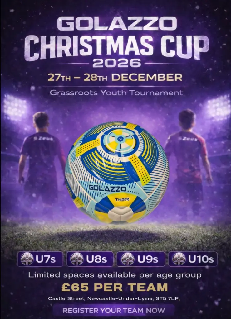 Golazzo Christmas Cup flyer
