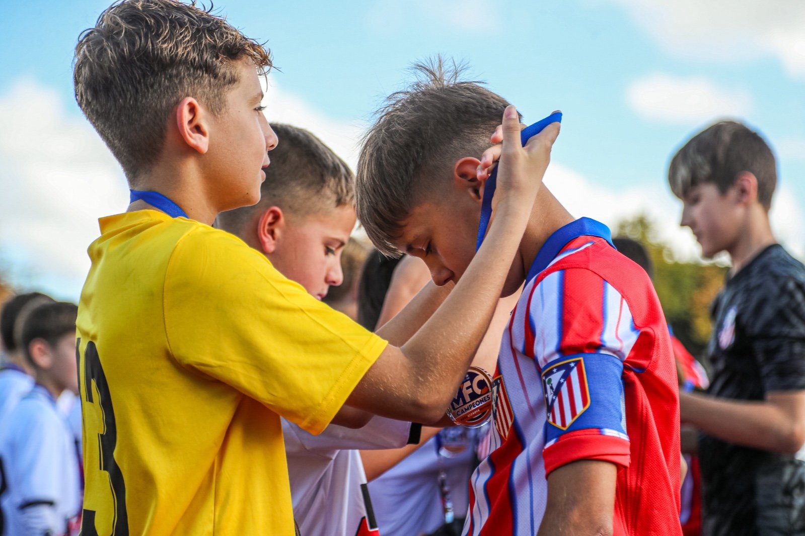 Madrid Football Cup Alevin flyer