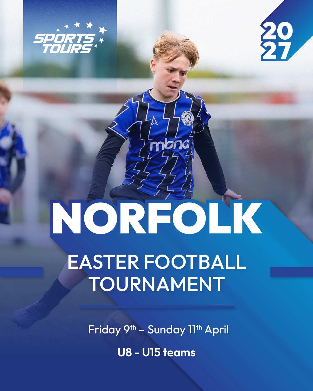 Norfolk Easter Football Tournament flyer