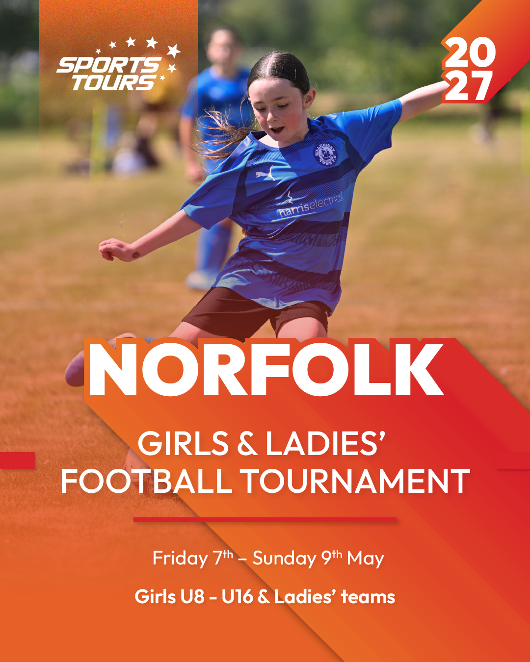 Norfolk Girls & Ladies’ Football Tournament flyer